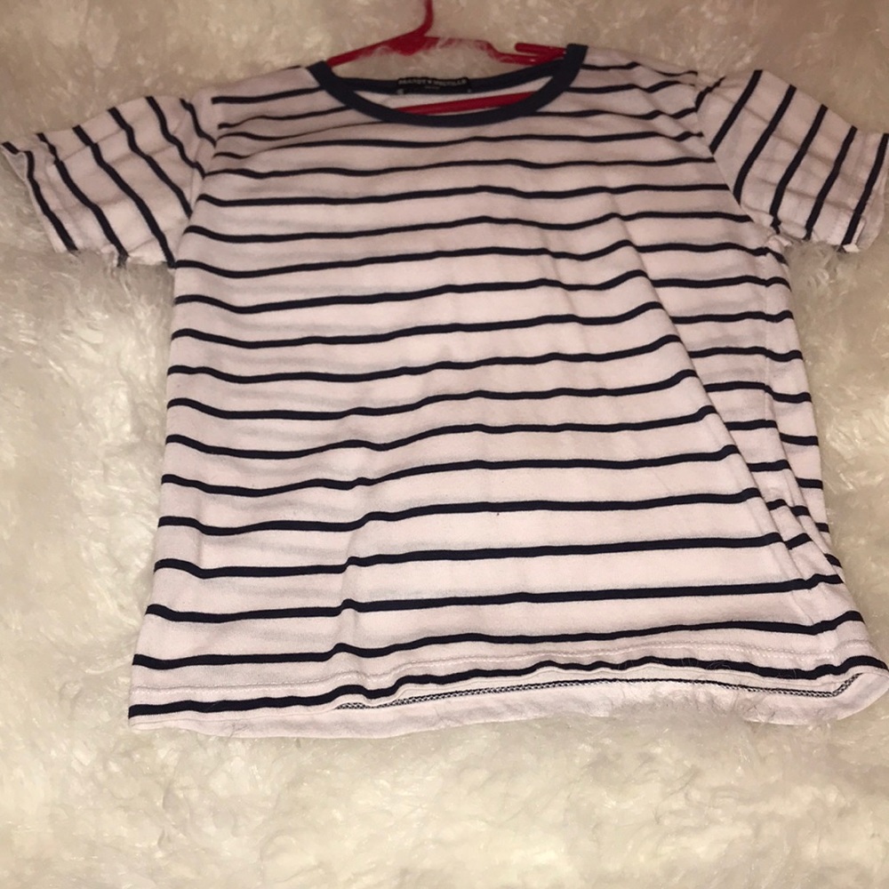 Brandy striped tee